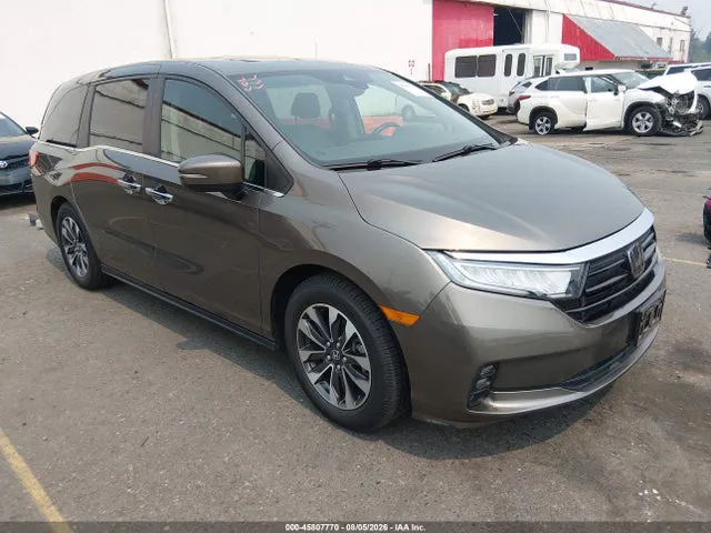 2022 Honda Odyssey Ex-l VIN 5FNRL6H78NB050494 фото 1