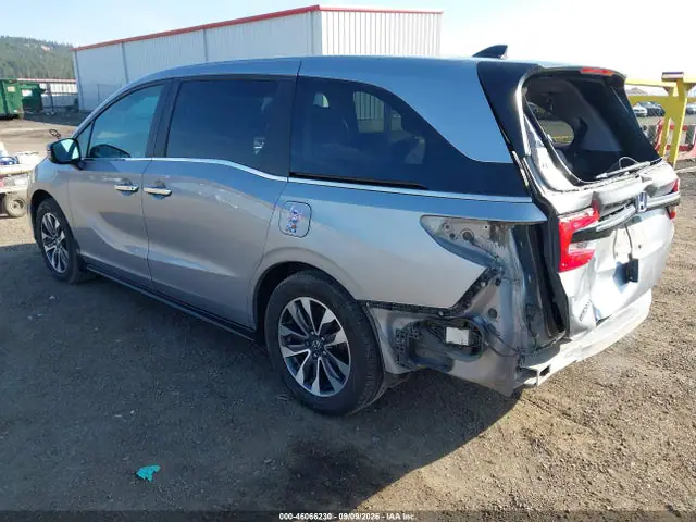 2022 Honda Odyssey Ex-l VIN 5FNRL6H75NB029781 фото 3