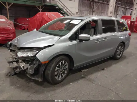 2023 Honda Odyssey Ex-l VIN 5FNRL6H66PB046096 фото 2