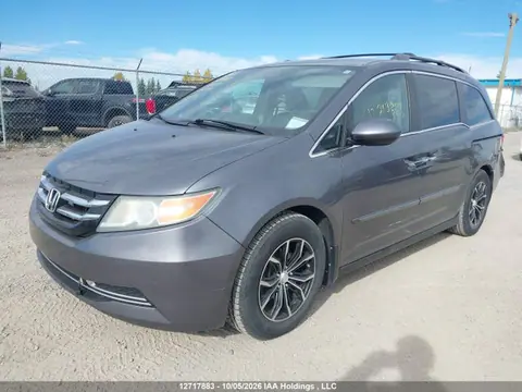 2014 Honda ODYSSEY EX VIN 5FNRL5H42EB507395 фото 2
