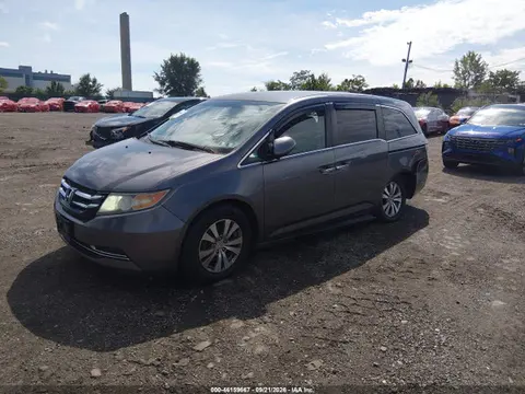 2014 Honda ODYSSEY EX VIN 5FNRL5H47EB007197 фото 2