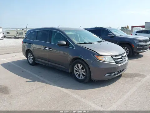 5FNRL5H47FB115742 — 2015 Honda Odyssey EX, Передняя часть (Front & Rear), фото до ремонта