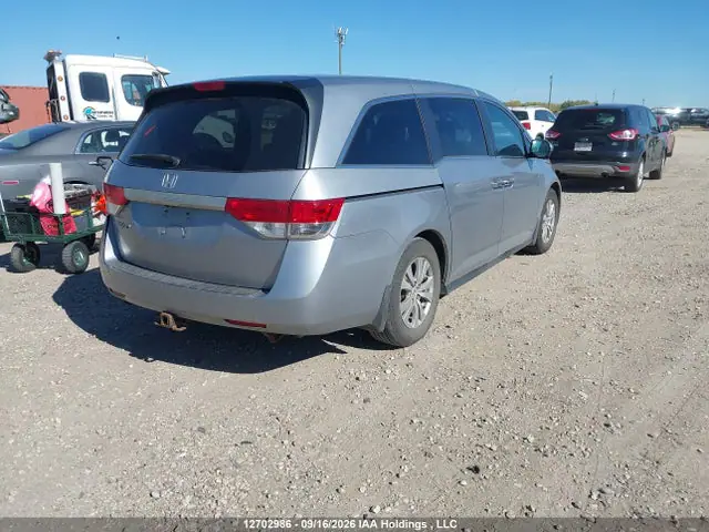 5FNRL5H46GB507578 — 2016 Honda Odyssey EX, фото 4 с аукциона IAAI 29.09.2026, Задняя часть