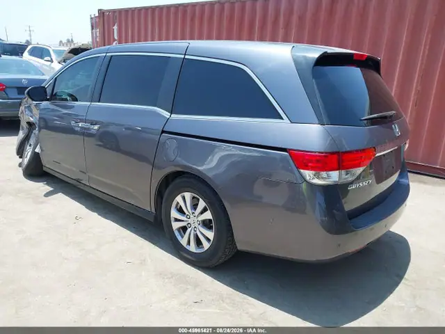 5FNRL5H46GB053820 — 2016 Honda Odyssey EX, фото 3 с аукциона IAAI 14.10.2026, Передняя часть слева