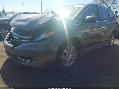 2017 Honda ODYSSEY EX VIN 5FNRL5H49HB024992 фото 2