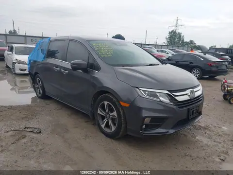 5FNRL6H45JB504765 — 2018 Honda Odyssey EX, Задняя часть (Rear), фото до ремонта