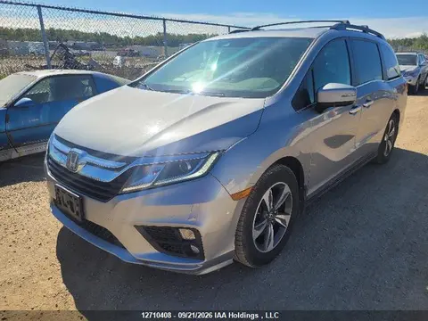 2018 Honda ODYSSEY EX VIN 5FNRL6H40JB503877 фото 2