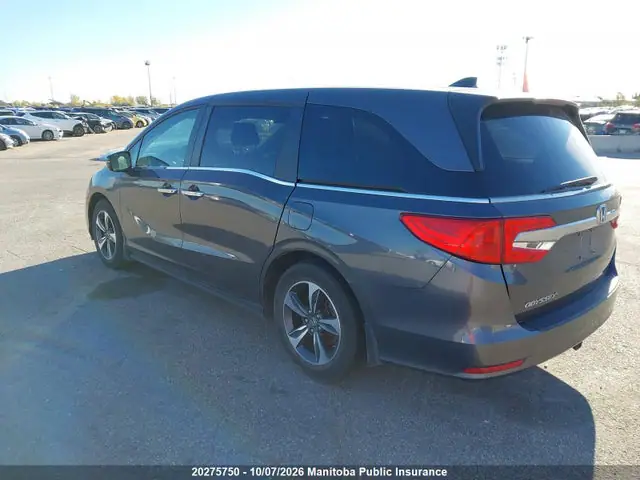5FNRL6H41JB511597 — 2018 Honda Odyssey EX, фото 3 с аукциона IAAI 14.10.2026, Передняя часть