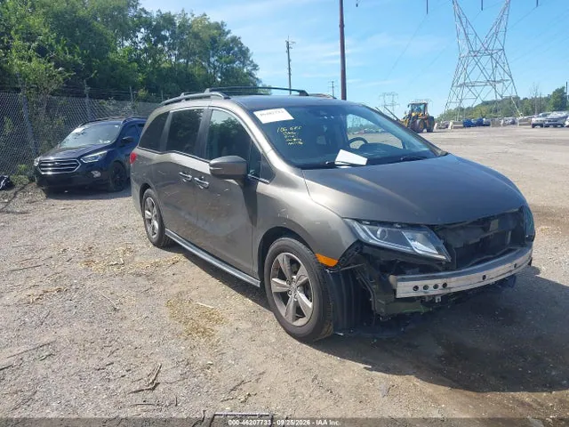 2019 Honda ODYSSEY EX VIN 5FNRL6H58KB077009 фото 1