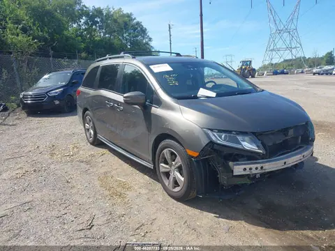5FNRL6H58KB077009 — 2019 Honda Odyssey EX, Передняя часть (Front End), фото до ремонта