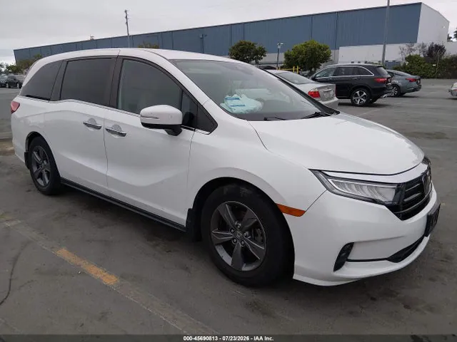 2022 Honda ODYSSEY EX VIN 5FNRL6H56NB011210 фото 1