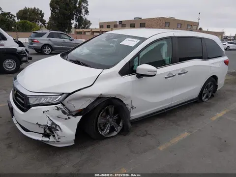 2022 Honda ODYSSEY EX VIN 5FNRL6H56NB011210 фото 2