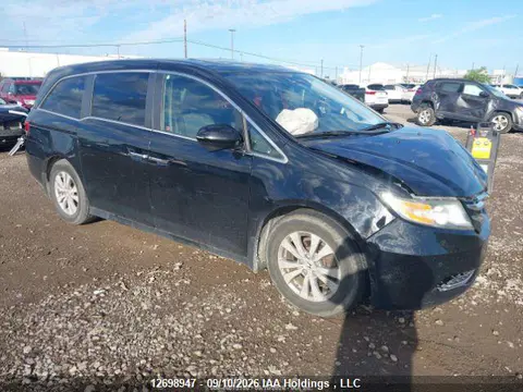 5FNRL5H60EB501631 — 2014 Honda Odyssey EXL, Передняя часть (Front), фото до ремонта