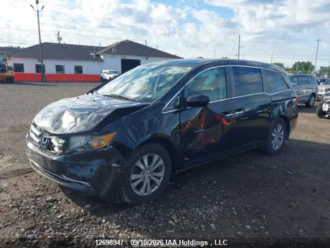 2014 Honda ODYSSEY EXL VIN 5FNRL5H60EB501631 фото 3