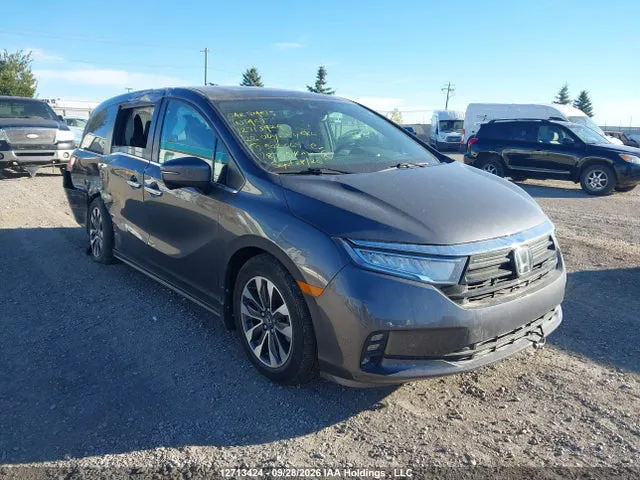 2022 Honda ODYSSEY EXL VIN 5FNRL6H69NB502069 фото 1