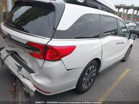 2022 Honda ODYSSEY EXL VIN 5FNRL6H69NB502220 фото 4