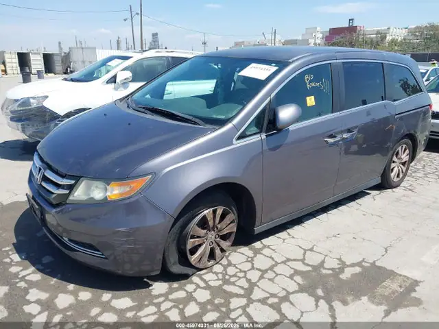 2016 Honda ODYSSEY SE VIN 5FNRL5H39GB141820 фото 2