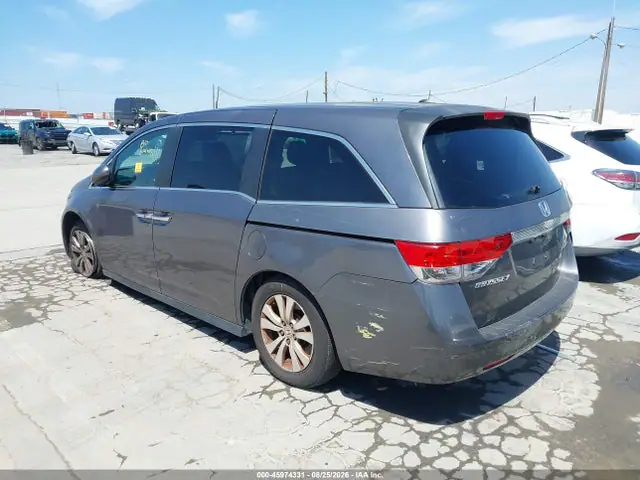 2016 Honda ODYSSEY SE VIN 5FNRL5H39GB141820 фото 3