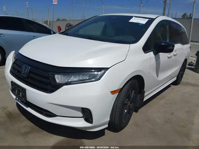 5FNRL6H79PB043718 — 2023 Honda Odyssey Sport, фото 2 с аукциона IAAI 14.10.2026, Передняя часть справа