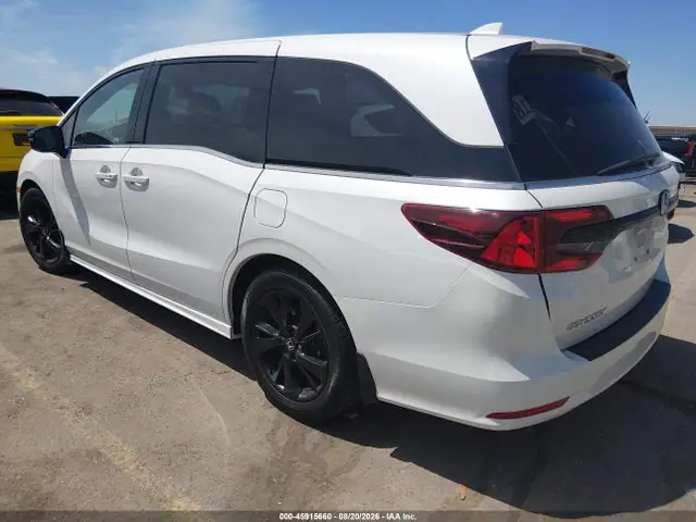 5FNRL6H79PB043718 — 2023 Honda Odyssey Sport, фото 3 с аукциона IAAI 14.10.2026, Передняя часть справа