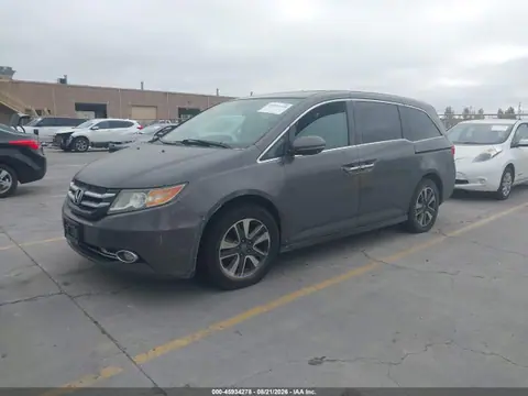 2014 Honda Odyssey Touring/touring Elite VIN 5FNRL5H94EB097498 фото 2
