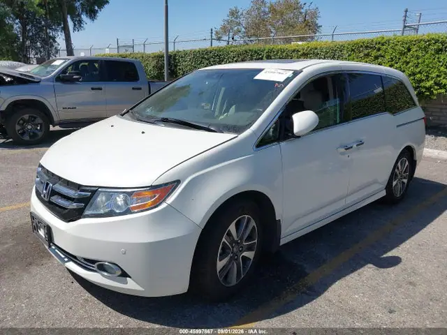5FNRL5H93EB112704 — 2014 Honda Odyssey Touring/Touring Elite, фото 2 с аукциона IAAI 13.10.2026, Правый бок