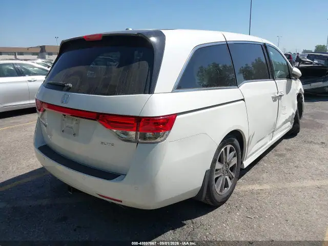 5FNRL5H93EB112704 — 2014 Honda Odyssey Touring/Touring Elite, фото 4 с аукциона IAAI 13.10.2026, Правый бок