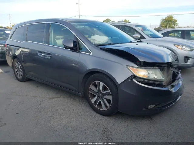 2014 Honda Odyssey Touring/touring Elite VIN 5FNRL5H99EB117681 фото 1
