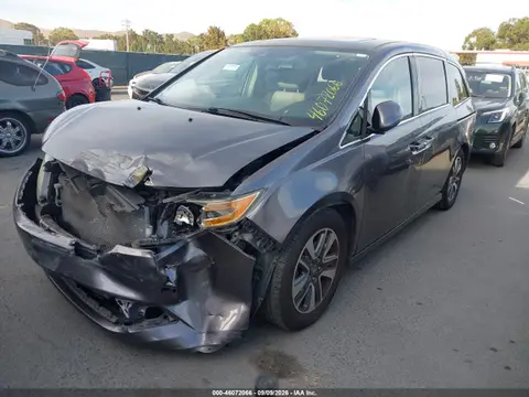 2014 Honda Odyssey Touring/touring Elite VIN 5FNRL5H99EB117681 фото 2
