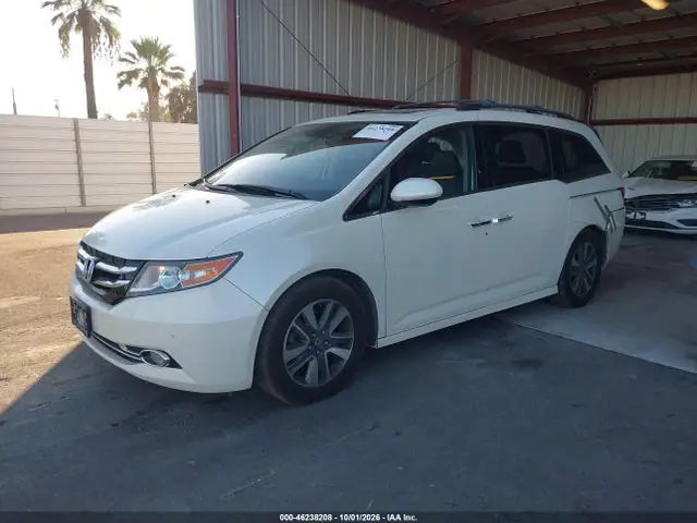 2014 Honda Odyssey Touring/touring Elite VIN 5FNRL5H98EB038616 фото 2