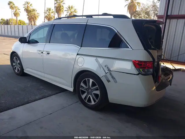 2014 Honda Odyssey Touring/touring Elite VIN 5FNRL5H98EB038616 фото 3