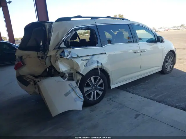 2014 Honda Odyssey Touring/touring Elite VIN 5FNRL5H98EB038616 фото 4
