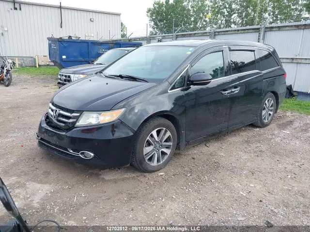 5FNRL5H91FB508261 — 2015 Honda Odyssey Touring/Touring Elite, фото 2 с аукциона IAAI 13.10.2026, Задняя часть