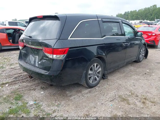 5FNRL5H91FB508261 — 2015 Honda Odyssey Touring/Touring Elite, фото 4 с аукциона IAAI 13.10.2026, Задняя часть