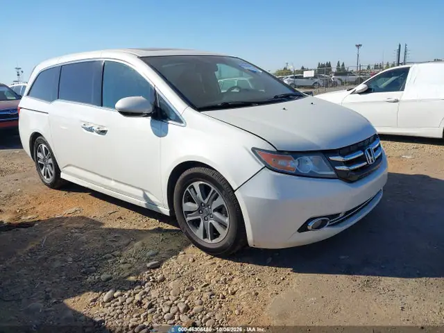 5FNRL5H96FB122791 — 2015 Honda Odyssey Touring/Touring Elite, Естественный износ (Normal Wear & Tear), фото до ремонта