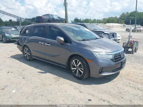 2021 Honda Odyssey Touring VIN 5FNRL6H89MB032612 фото 1