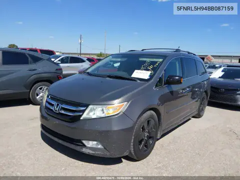 2011 Honda Odyssey Touring/Touring Elite VIN 5FNRL5H94BB087159 фото 3