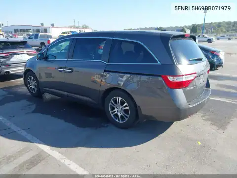 5FNRL5H69BB071979 — 2011 Honda Odyssey, фото 4 с аукциона IAAI, Град