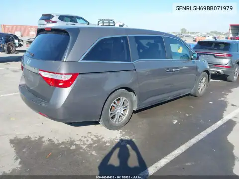 5FNRL5H69BB071979 — 2011 Honda Odyssey, фото 5 с аукциона IAAI, Град