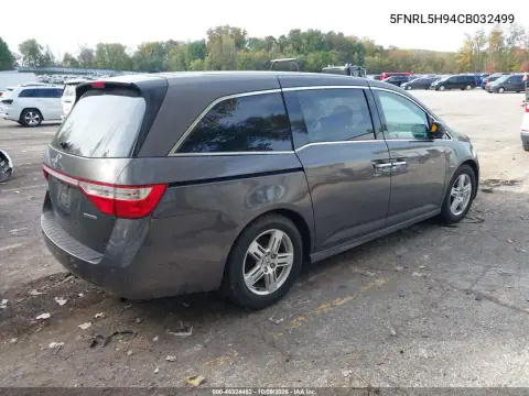 2012 Honda Odyssey Touring/Touring Elite VIN 5FNRL5H94CB032499 фото 5