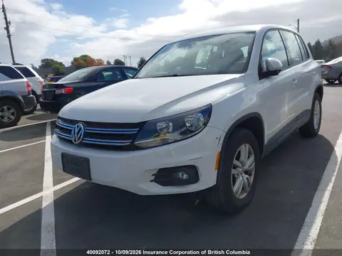 2013 Volkswagen Tiguan S/Se/Sel VIN WVGJV3AX4DW564977 фото 2