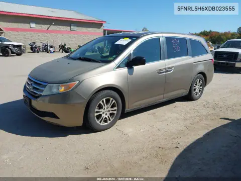 2013 Honda Odyssey Ex-L VIN 5FNRL5H6XDB023555 фото 3