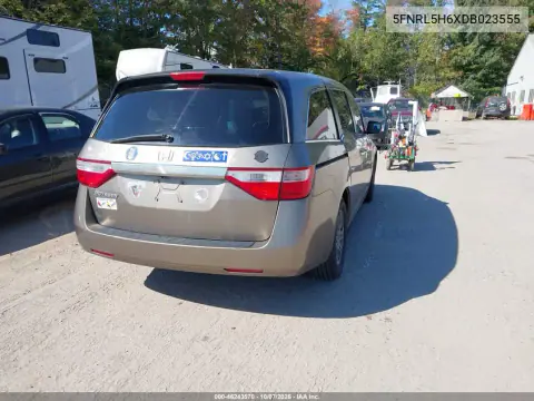 2013 Honda Odyssey Ex-L VIN 5FNRL5H6XDB023555 фото 5