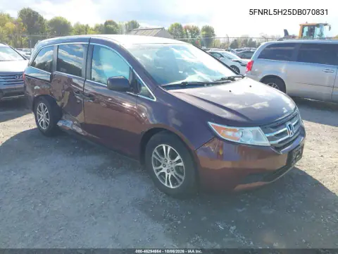 2013 Honda Odyssey Lx VIN 5FNRL5H25DB070831 фото 2