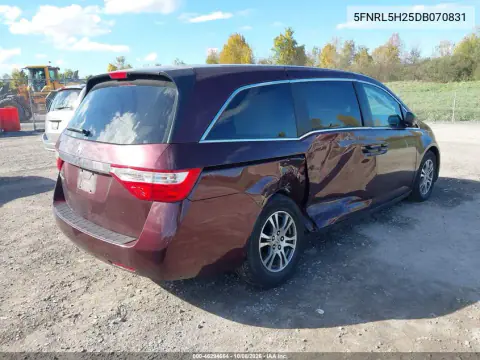 2013 Honda Odyssey Lx VIN 5FNRL5H25DB070831 фото 5