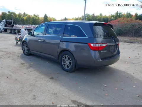 2013 Honda Odyssey Ex-L VIN 5FNRL5H65DB083453 фото 3