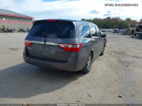 2013 Honda Odyssey Ex-L VIN 5FNRL5H65DB083453 фото 4