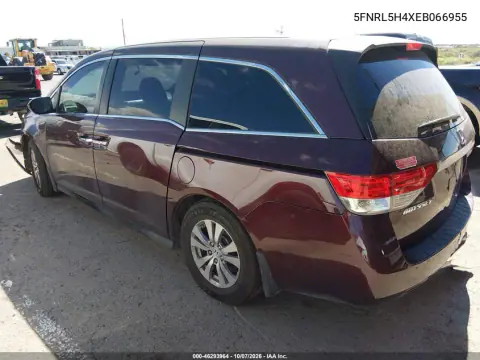 2014 Honda Odyssey Ex VIN 5FNRL5H4XEB066955 фото 4
