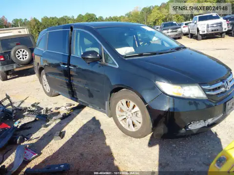 5FNRL5H6XEB024948 — 2014 Honda Odyssey, Левая сторона, фото до ремонта