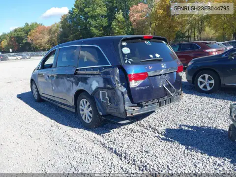 2015 Honda Odyssey Lx VIN 5FNRL5H23FB044795 фото 4